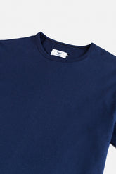 Basic Cotton T Shirt - Navy Blue
